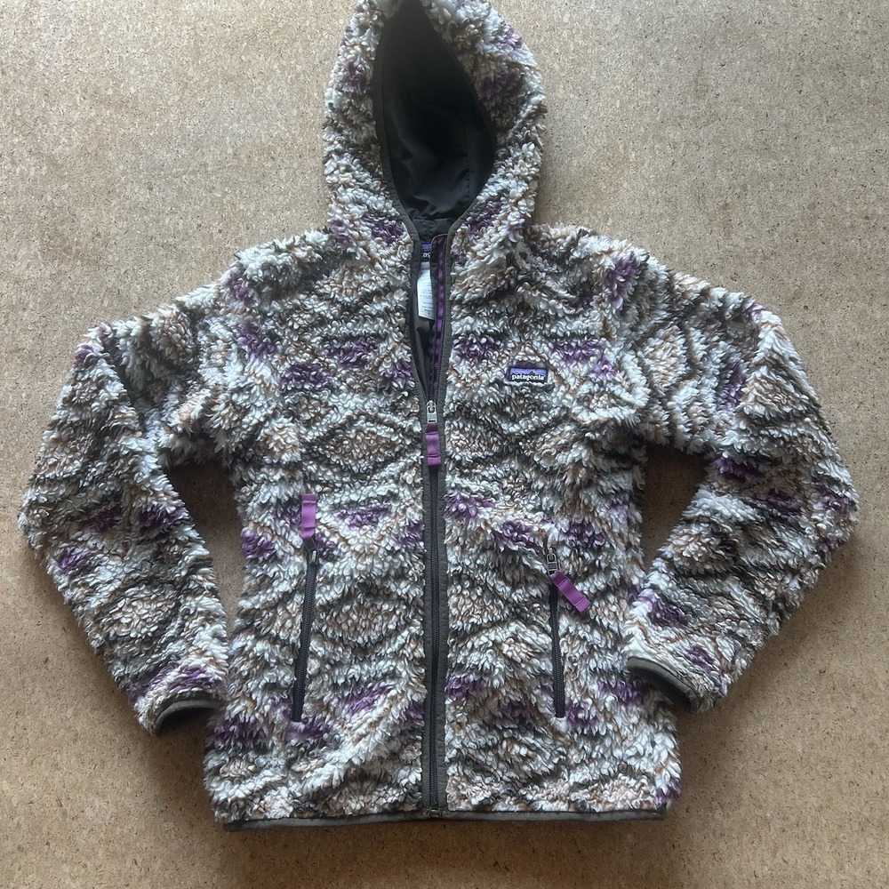 Patagonia Womens Retro X Fleece Hoodie Deep Pile Sz Extra Small 23065 DLH